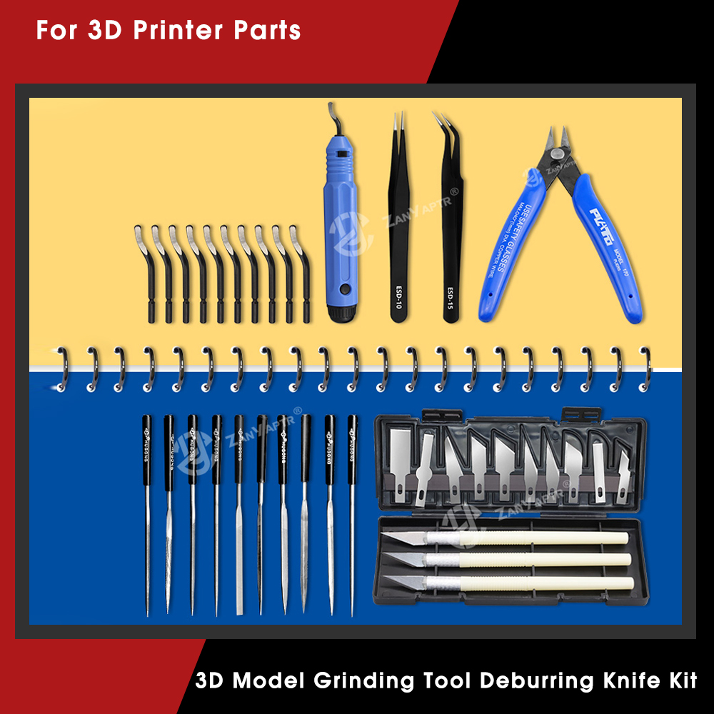 3D Printing File - 3D Model Grinding Tool Deburring Engraving