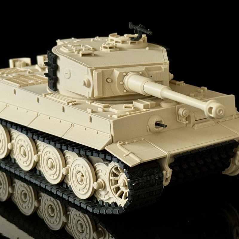 3D Printing Simulator - War Armor Model WW II Tiger