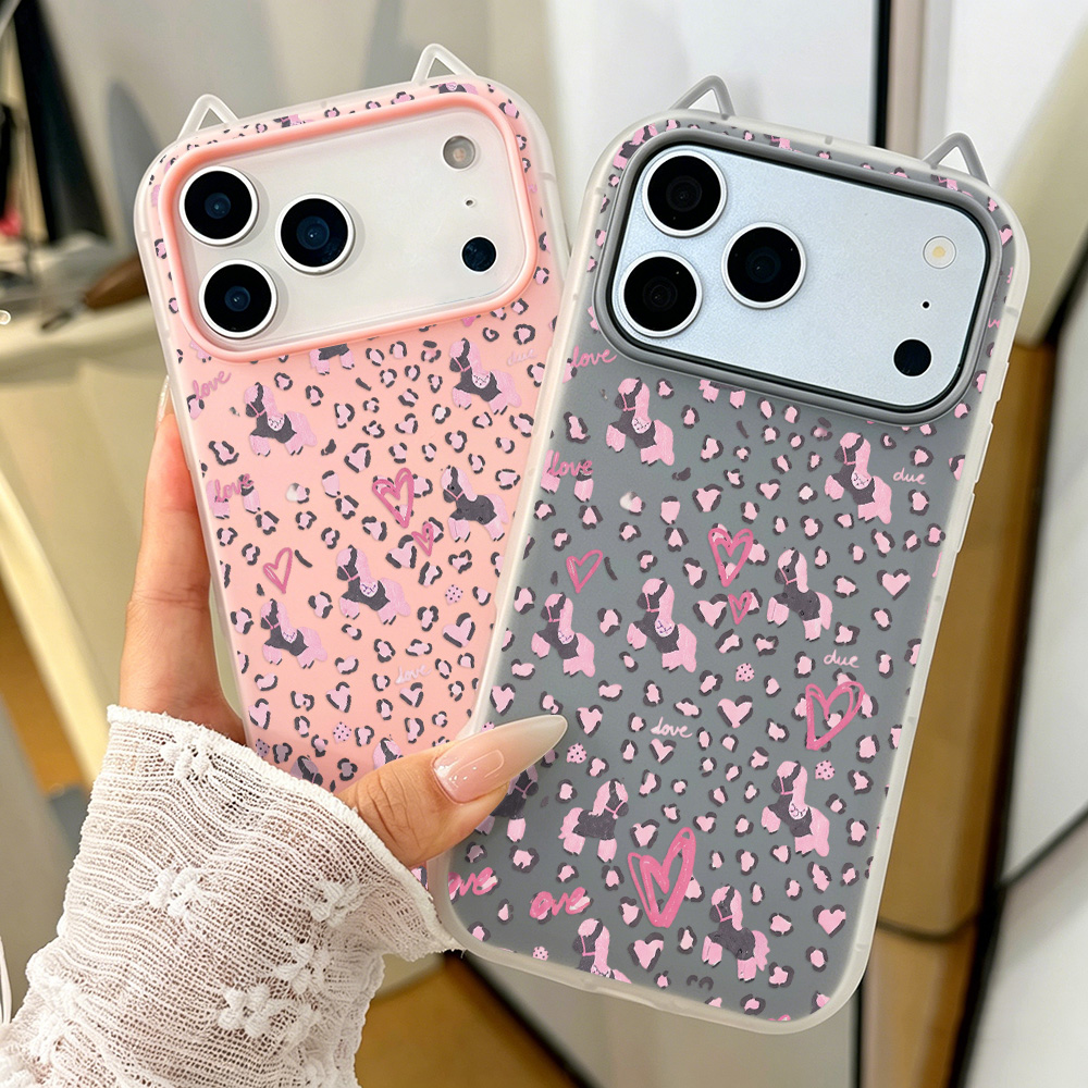 3D Printing Iphone - INS Leopard Print Phone Case For