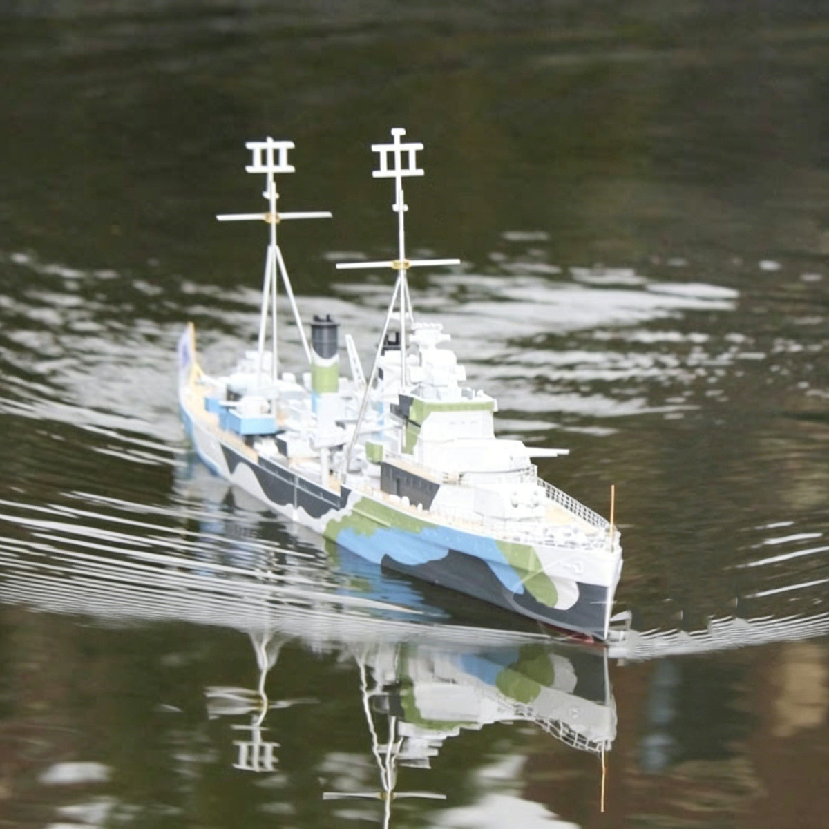 3D Printing Rc Boat - 1/200 RC Boat 77cm Linxian-class Light