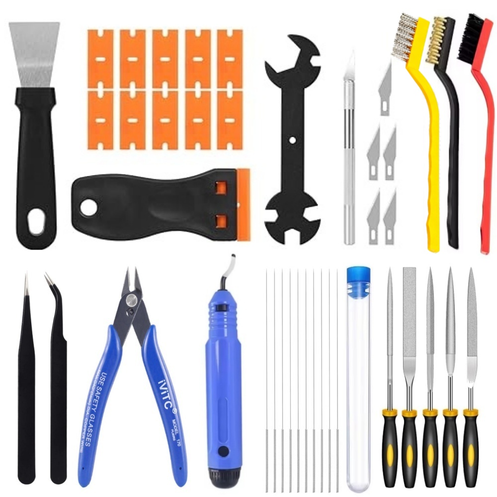 40PCS 3D Printer Tools, Scrape - огляд і ціна 3D Printing File