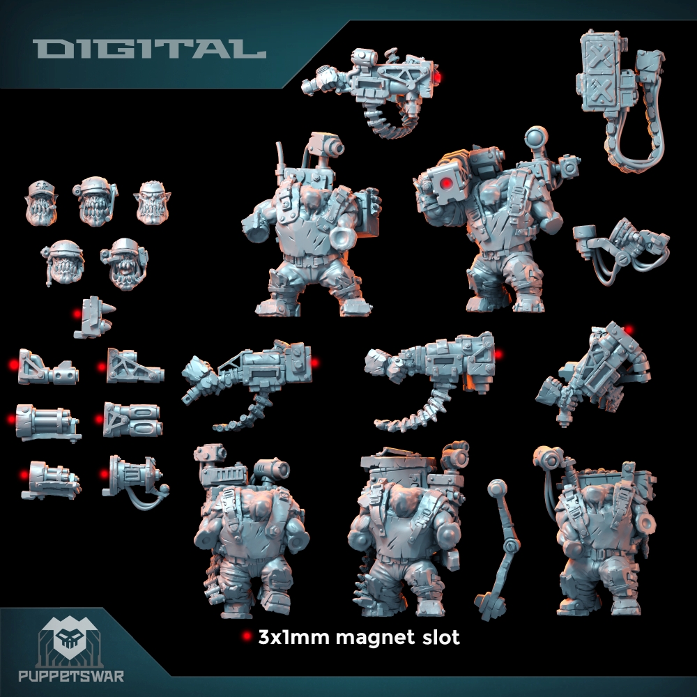 Orc Ultimate Badasses Squad, G - огляд і ціна 3D Printing Simulator
