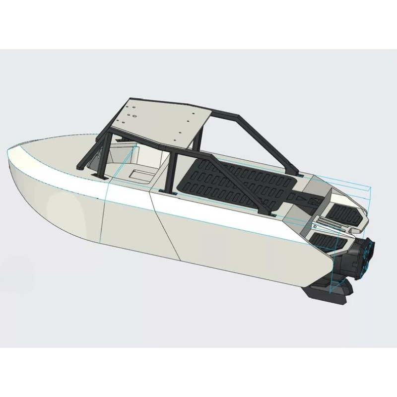 DIY Kit Upgrade Parts Boat Acc - огляд і ціна 3D Printing Rc Boat