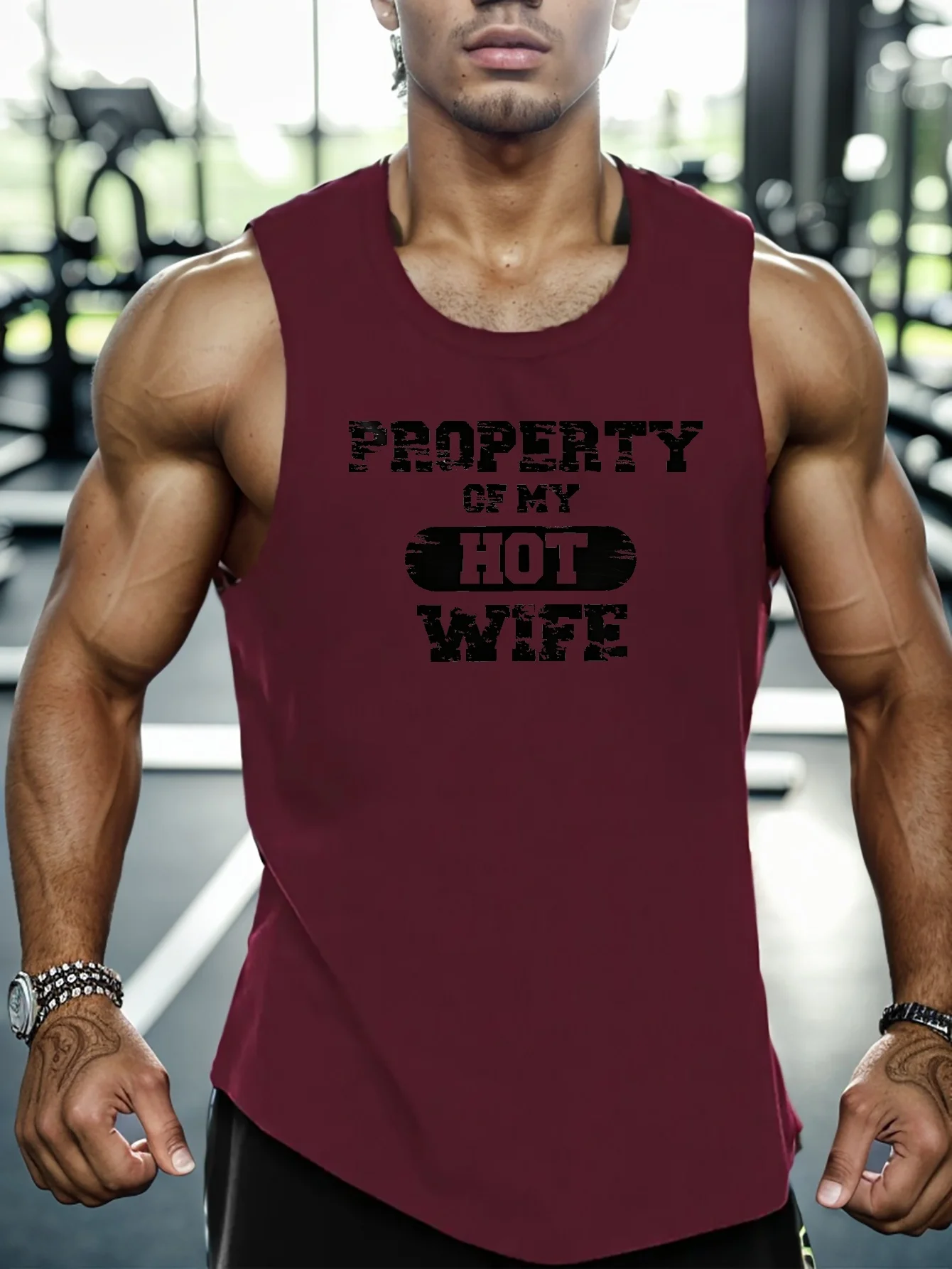 Fashion New Men's PROPERTY OF  - огляд і ціна 3D Printing Husband Shop