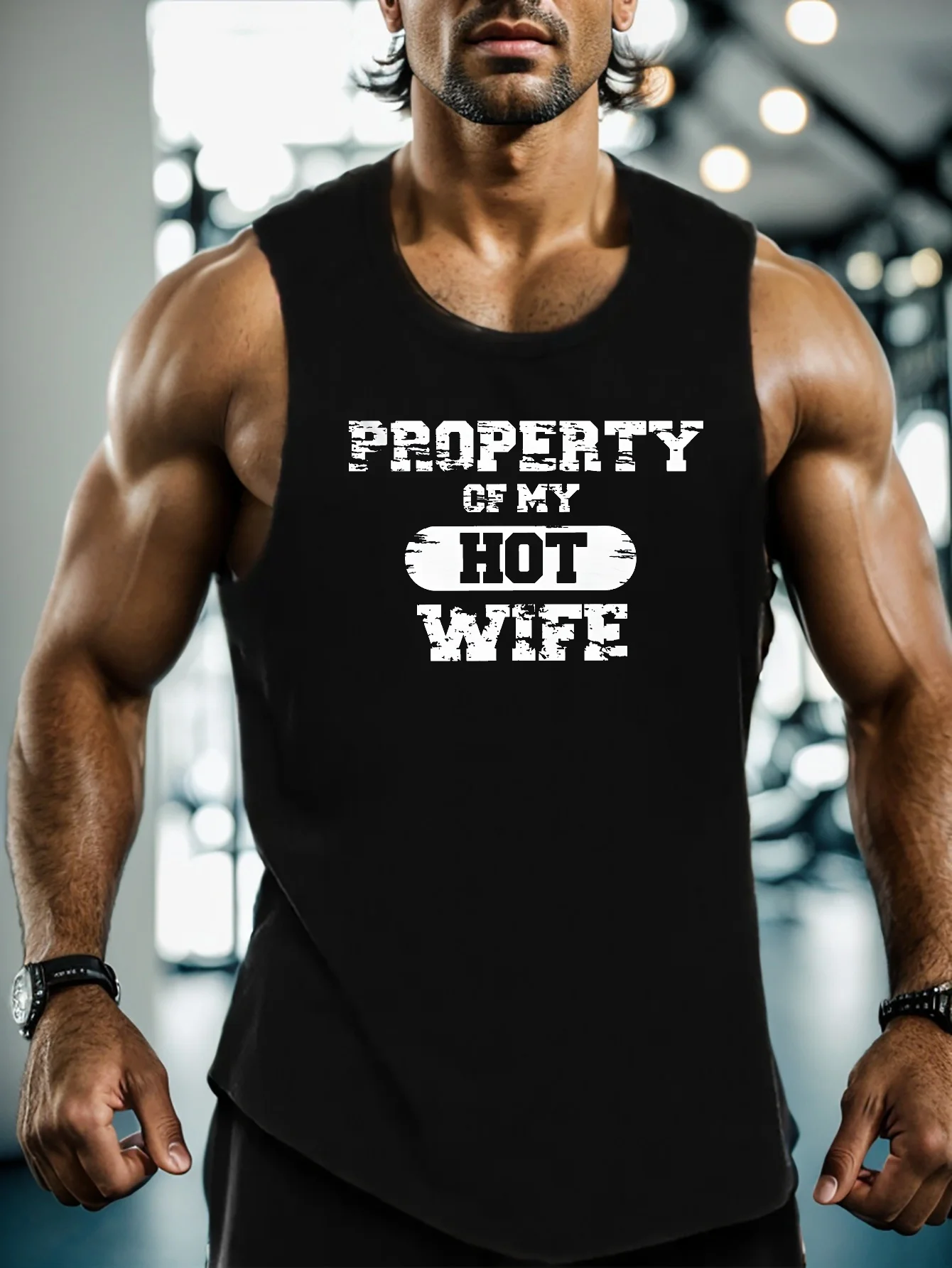 Fashion New Men's PROPERTY OF  - огляд і ціна 3D Printing Husband Shop