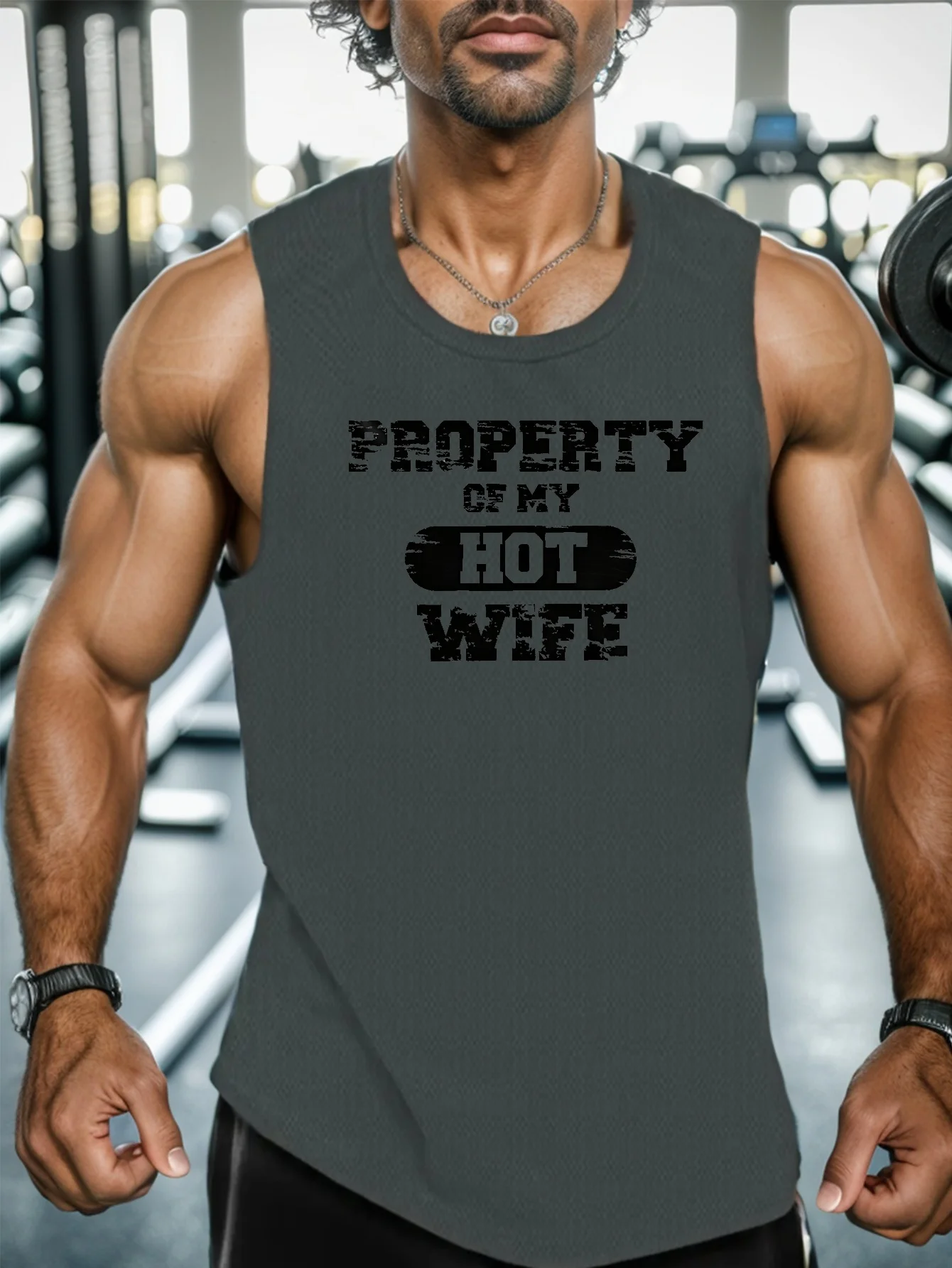 Fashion New Men's PROPERTY OF  - огляд і ціна 3D Printing Husband Shop