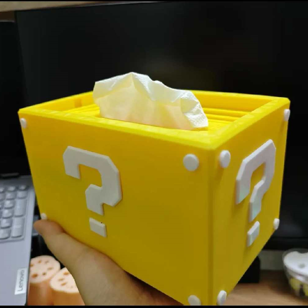 3D Printed Question Tissue Box - огляд і ціна 3D Printing Questions