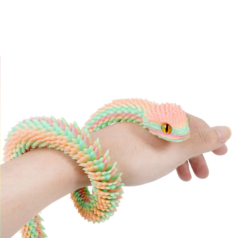 3D Printed Snake Movable Joint - огляд і ціна 3D Printing Simulator
